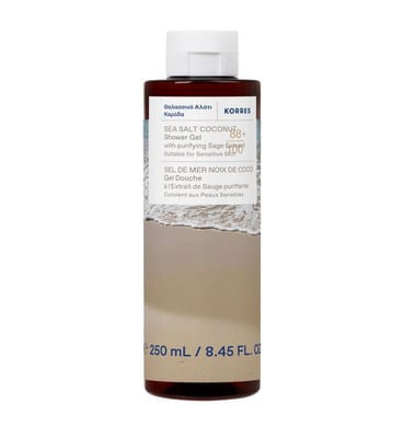 Korres Korres Sea Salt Coconut Shower Gel250 ml, 250ml