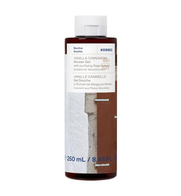Korres Korres Vanilla Cinnamon Shower Gel250 ml, 250ml