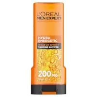 L'Oreal Men Expert L'Oreal Men Expert L'oréal Men Expert Hydra Energetic 3-In-1 Shower Gel Large Xl For Body Face Hair 400ml