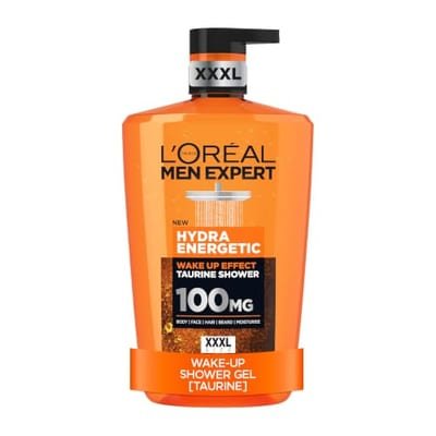 L'Oreal Men Expert L'Oreal Men Expert L'oréal Men Expert Hydra Energetic 3-In-1 Shower Gel Large Xxl For Body Face Hair 1L