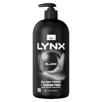 Lynx Lynx Black Body Wash Shower Gel For Men 900 ml