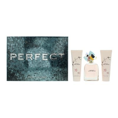Marc Jacobs Marc Jacobs Perfect 3 Piece Gift Set: Eau de Parfum 100ml - Body Lotion 75ml - Shower Gel 75ml