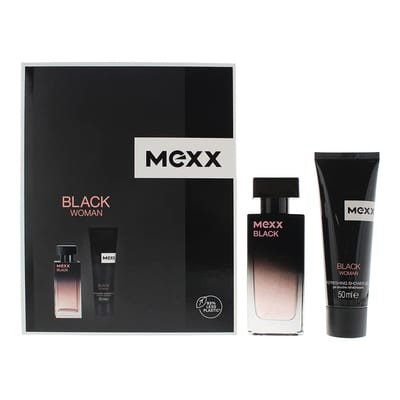 Mexx Mexx Black Woman Gift Set 30ml EDT + 50ml Shower Gel