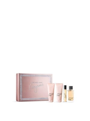 Michael Kors Michael Kors Gorgeous! Gift Set 100ml EDP + 100ml Body Lotion + 100ml Shower Gel + 10ml EDP