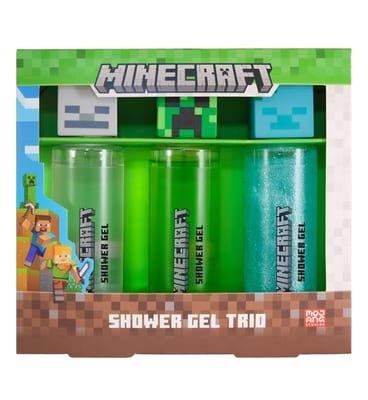 Minecraft Minecraft Shower Gel Trio 3 X 100ml