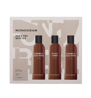 Monogram Monogram Hair And Body Wash Trio