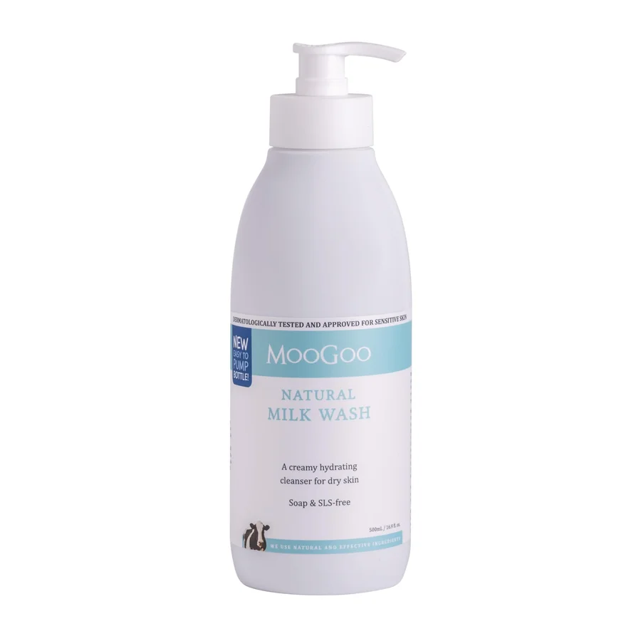 MooGoo MooGoo Milk Wash - Natural Creamy Body Wash & Cleanser for Dry