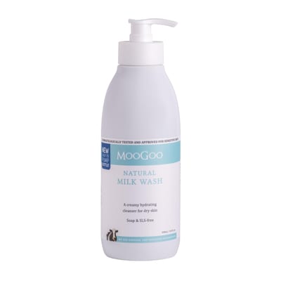 MooGoo MooGoo Milk Wash - Natural Creamy Body Wash & Cleanser for Dry