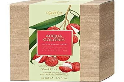 Mäurer & Wirtz Mäurer & Wirtz 4711 Acqua Colonia Lychee & White Mint Gift Set 50ml EDC + 75ml Shower Gel