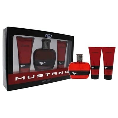 mustang Mustang Red Gift Set 100ml EDT + 100ml Aftershave Balm + 100ml Shower Gel