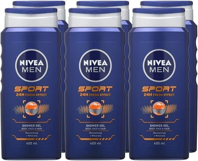 NIVEA MEN NIVEA MEN Sport Shower Gel (6 x