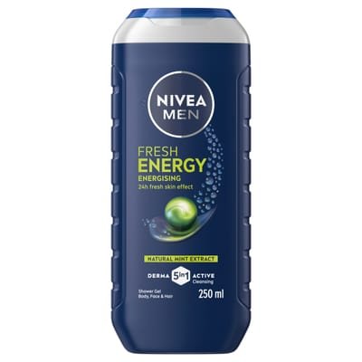 NIVEA NIVEA MEN Energy Shower Gel (6 x