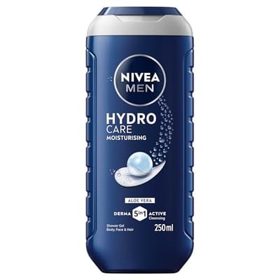 Nivea Nivea Men Hydro Care Moisturising 5In1 Shower Gel250 ml, 250ml