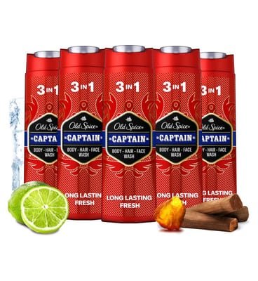 Old Spice Old Spice Captain Shower Gel Bundle X5