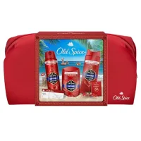 Old Spice Old Spice Captain Travel Bag Gift Set With Deodorant Stick, Spray, Shower Gel Br/>