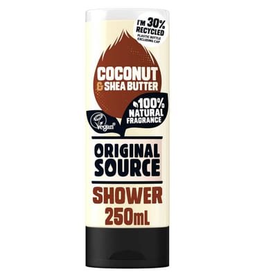 Original Source Original Source Coconut And Shea Butter Shower Gel Body Wash250 ml, 250ml