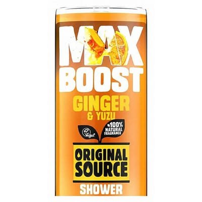Original Source Original Source Max Boost Ginger & Yuzu Shower Gel 400ml