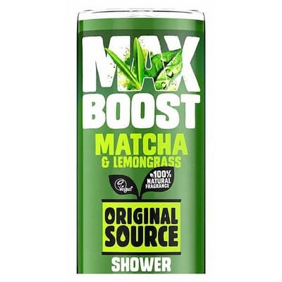 Original Source Original Source Max Boost Matcha And Lemongrass Shower Gel 400ml