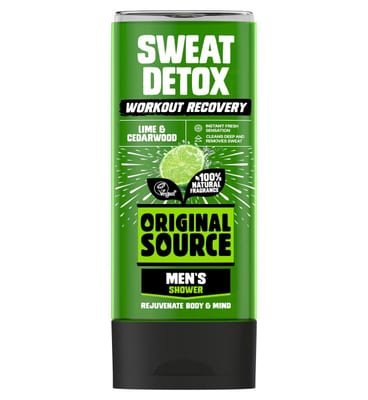 Original Source Original Source Men's Workout Recovery Sweat Detox Shower Gel 400ml