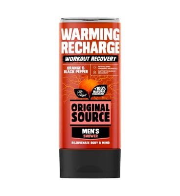 Original Source Original Source Men's Workout Recovery Warming Recharge Shower Gel 400ml