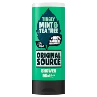 Original Source Original Source Mint And Tea Tree Shower Gel Body Wash Travel Size 50ml