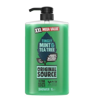 Original Source Original Source Shower Gel Mint & Tea Tree 1L