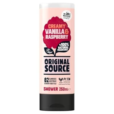 Original Source Original Source Vanilla And Raspberry Shower Gel Body Wash250 ml, 250ml