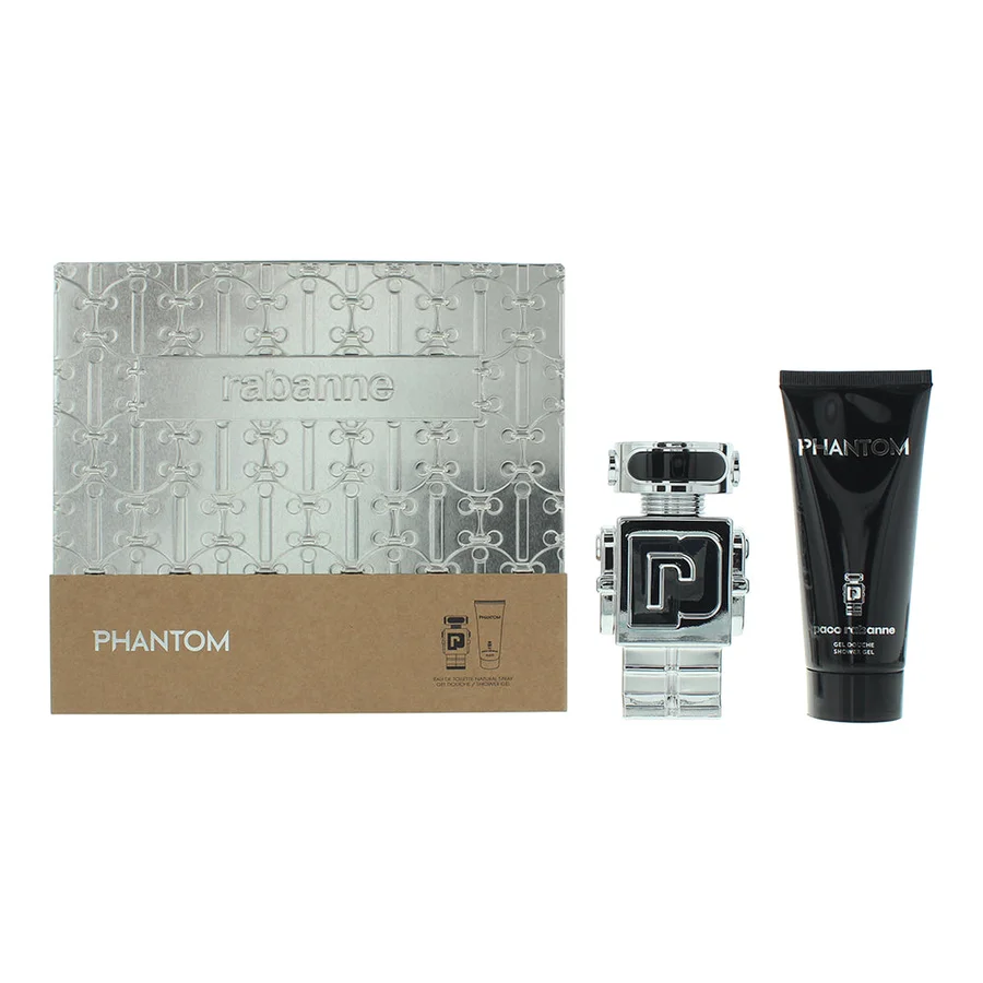 Paco Rabanne Paco Rabanne Phantom 2 Piece Gift Set: Eau de Toilette 50ml - Shower Gel 100ml