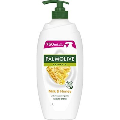 Palmolive Palmolive Naturals Milk & Honey Shower Gel Body Wash Pump 750ml