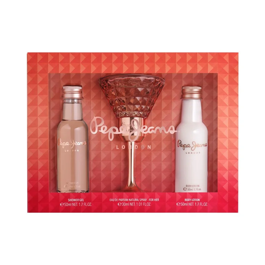 Pepe Jeans Pepe Jeans For Her Gift Set 30ml EDP + 50ml Body Lotion + 50ml Shower Gel