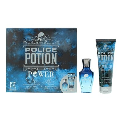 Police Police Potion Power 2 Piece Gift Set: Eau De Parfum 30ml - Shower Gel 100ml
