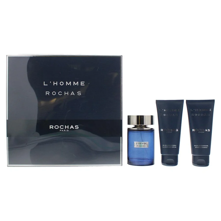 Rochas Rochas L'Homme Gift Set 100ml EDT + 100ml Shower Gel + 100ml Body Lotion