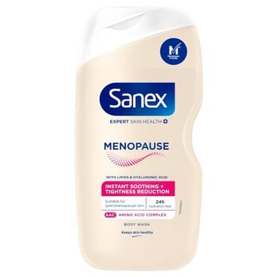 Sanex Sanex Expert Skin Health+ Menopause Shower Gel Body Wash 450ml