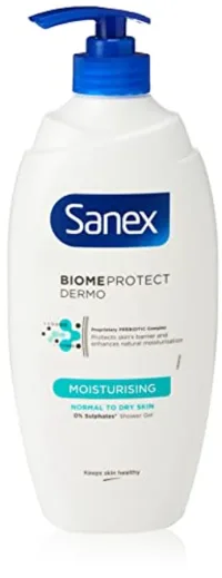 Sanex Sanex Expert Skin Health Moisturising Shower Gel Body Wash Pump 720ml