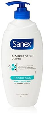 Sanex Sanex Expert Skin Health Moisturising Shower Gel Body Wash Pump 720ml