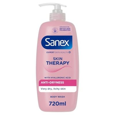 Sanex Sanex Skin Therapy Anti-Dryness Shower Gel Body Wash 720ml