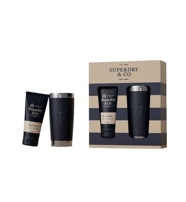 Superdry Superdry Body Wash And Travel Mug Set
