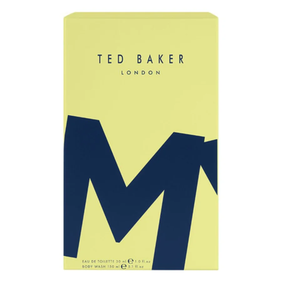 Ted Baker Ted Baker M Blue Yellow Gift Set 30ml EDT + 150ml Shower Gel