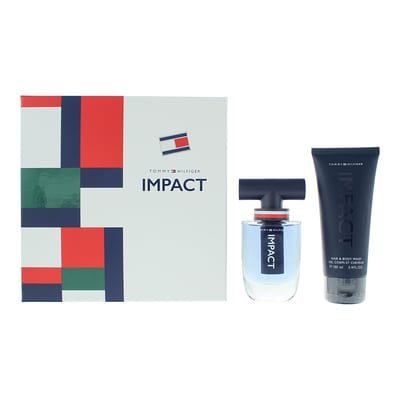 Tommy Hilfiger Tommy Hilfiger Impact 2 Piece Gift Set: Eau de Toilette 50ml - Body Wash 100ml