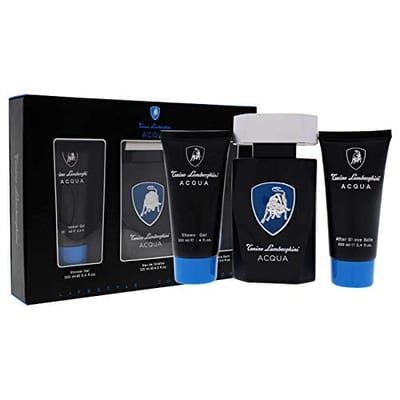 Tonino Lamborghini Lamborghini Acqua Gift Set 125ml EDT + 100ml Shower Gel + 100ml Aftershave Balm