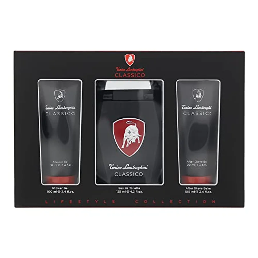 Tonino Lamborghini Lamborghini Classico Gift Set 125ml EDT + 100ml Aftershave Balm + 100ml Shower Gel