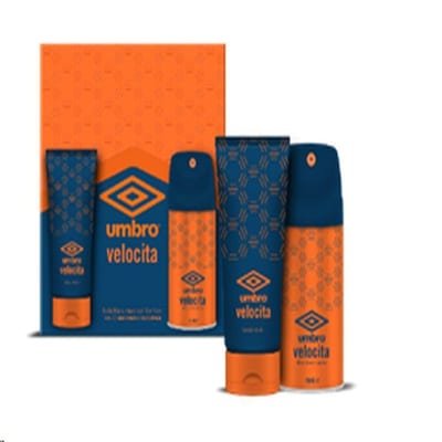Umbro Umbro Velocita Gift Set 150ml Body Spray + 150ml Body Wash