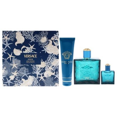 Versace Versace Eros Energy Gift Set 100ml EDT + 150ml Bath & Shower Gel + 5ml EDT