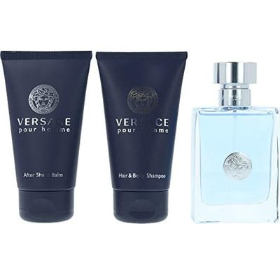 Versace Versace pour Homme Gift Set 50ml EDT + 50ml Shower Gel + 50ml Aftershave Balm