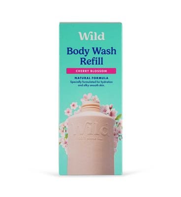 Wild Wild Body Wash Refill, Cherry Blossom, 300ml