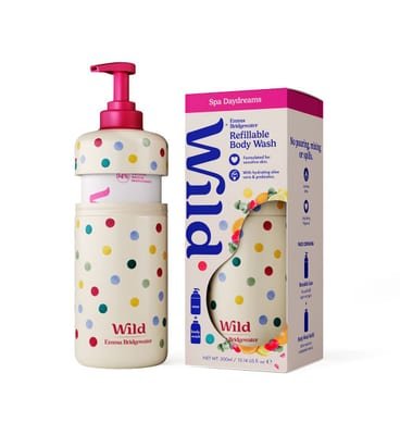 Wild Wild Emma Bridgewater Polka Dot Body Wash Case + Spa Daydreams Refill 300ml