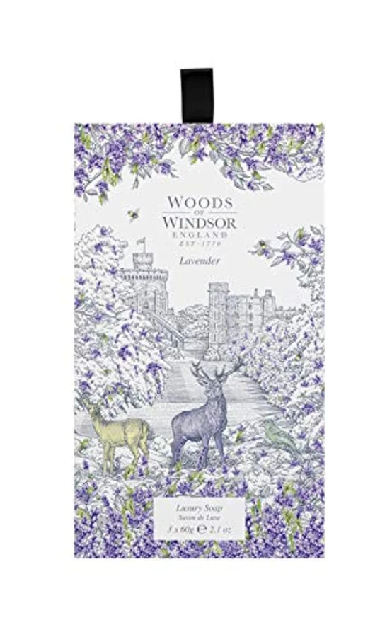 Woods of Windsor Woods of Windsor Lavender Soap 3 x 60g