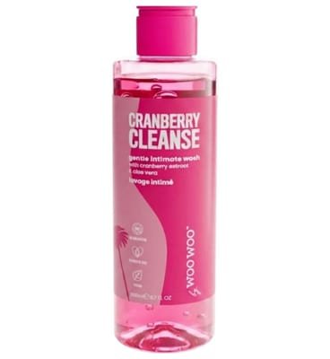 Woowoo Woowoo Ph-Balanced Body Wash Cranberry Cleanse -200 ml, 200ml