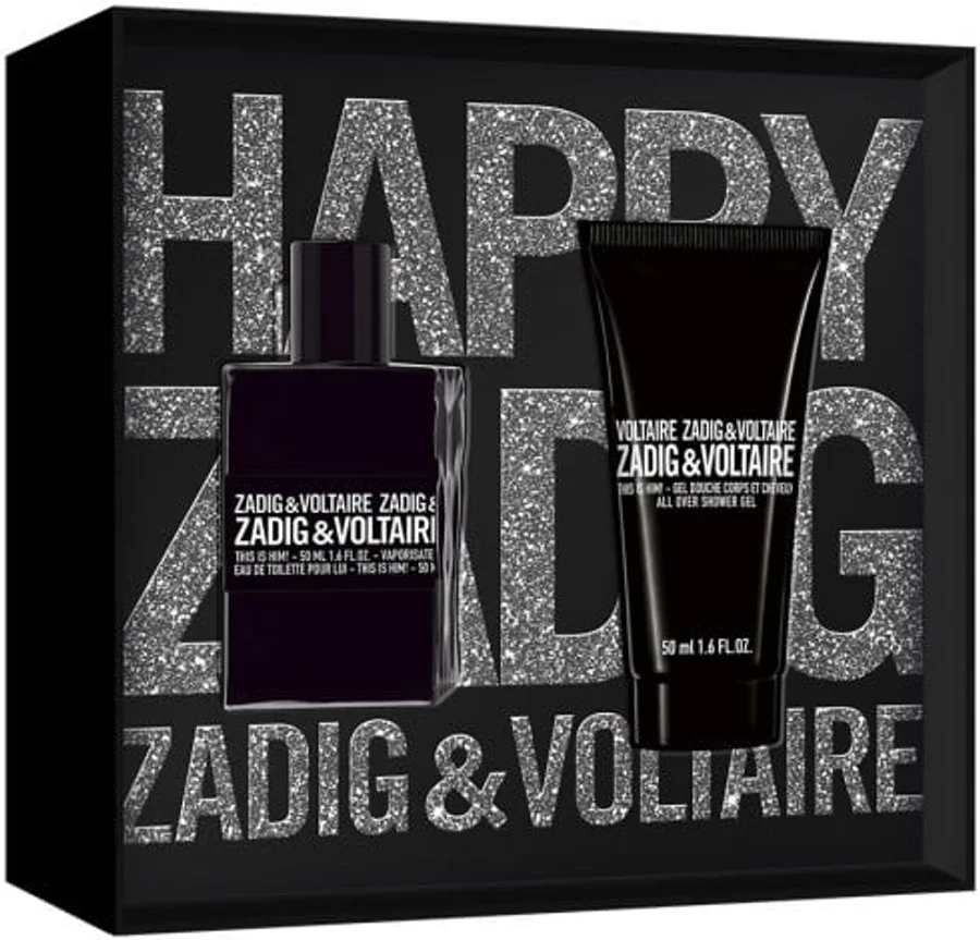 Zadig & Voltaire Zadig & Voltaire This is Him Gift Set 50ml EDT + 50ml Shower Gel