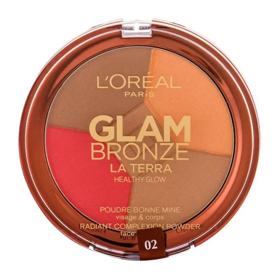 L'Oreal L'Oreal Glam Bronze La Terra Healthy Glow Bronzer - 02 Medium